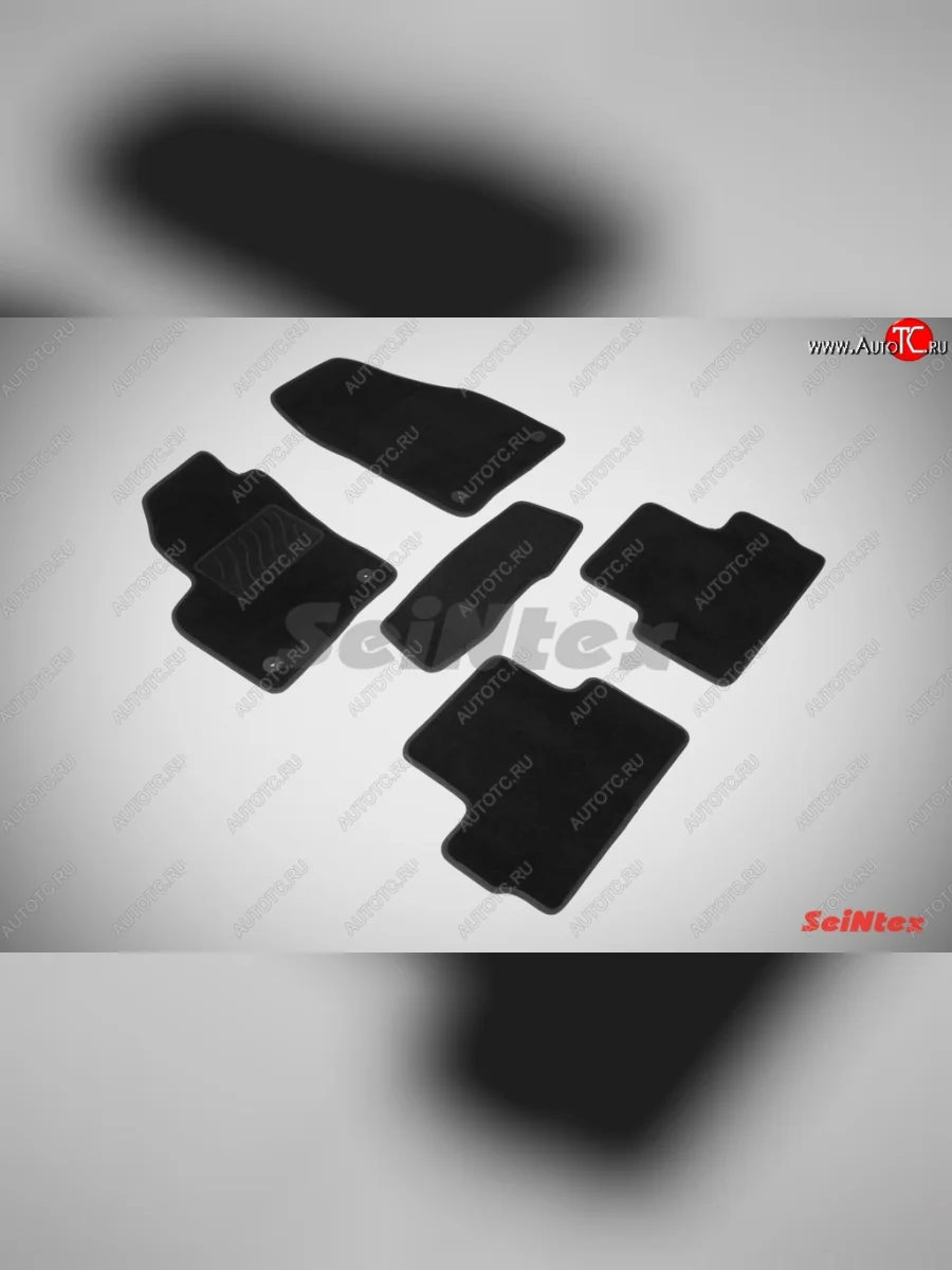 Износостойкие коврики в салон SeiNtex Premium LUX 4 шт. (ворсовые) Volvo C30 хэтчбэк 3 дв.  дорестайлинг (2006-2009)  в Самаре Самарской области