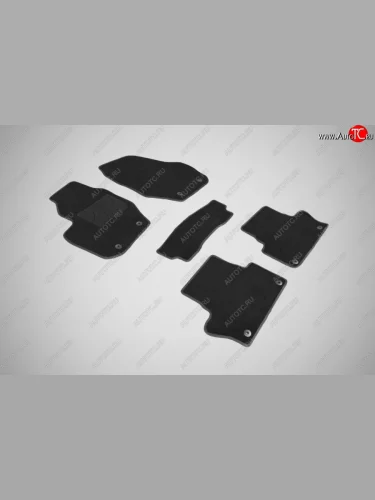 Износостойкие коврики в салон SeiNtex Premium LUX 4 шт. (ворсовые) Volvo XC60 (2008-2017)  дорестайлинг,  рестайлинг