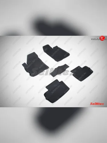 Износостойкие коврики в салон с высоким бортом SeiNtex Premium 4 шт. (резина) Chery Indis  S18 (2011-2016)