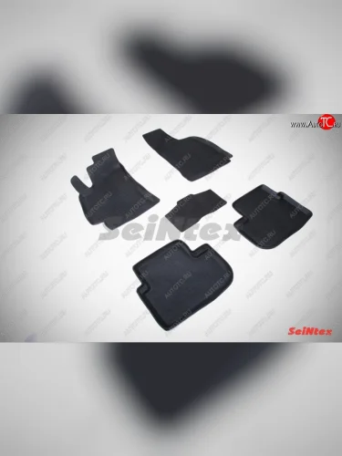 Комплект ковриков салона SeiNtex (резина, высокий борт) ЗАЗ Chance седан (2009-2017)