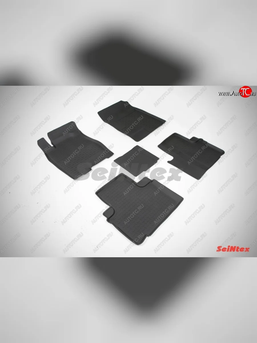 Износостойкие коврики в салон с высоким бортом SeiNtex Premium 4 шт. (резина) Great Wall Hover H6 (2012-2016)  в Воронеже Воронежской области