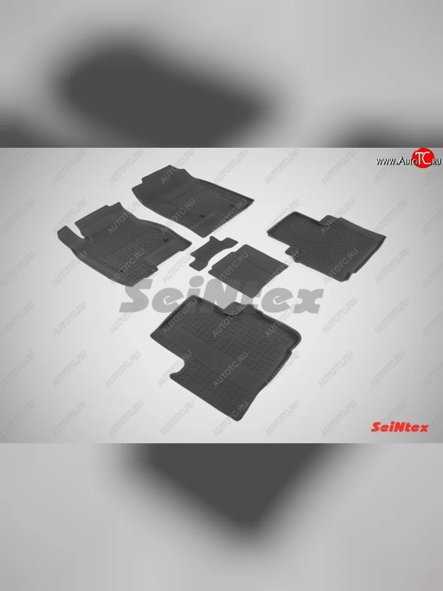 Износостойкие коврики в салон с высоким бортом SeiNtex Premium 5 шт. (резина) Haval H6 (2013-2020)  в Перми Пермском крае