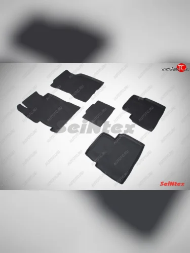 Износостойкие коврики в салон с высоким бортом (седан) SeiNtex Premium 4 шт. (резина) Honda Civic  FD (2005-2011) седан дорестайлинг, седан рестайлинг