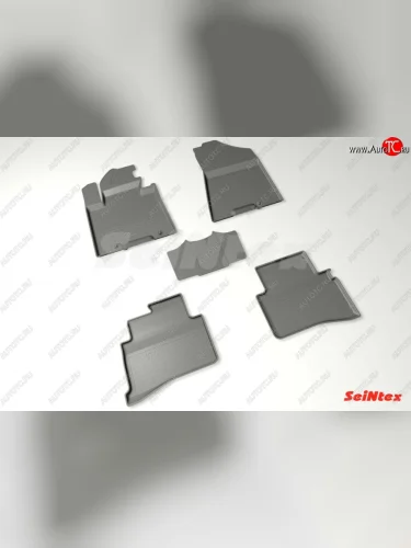 Износостойкие коврики в салон с высоким бортом SeiNtex Premium 4 шт. (резина) Hyundai Tucson  TL (2015-2021) дорестайлинг, рестайлинг