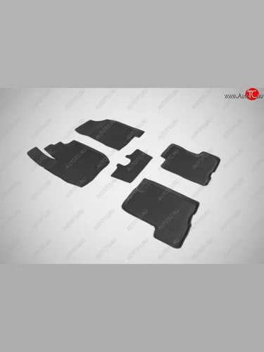 Износостойкие коврики в салон с высоким бортом (BOX) SeiNtex Premium 4 шт. (резина) Лада ВАЗ XRAY - XRAY Cross