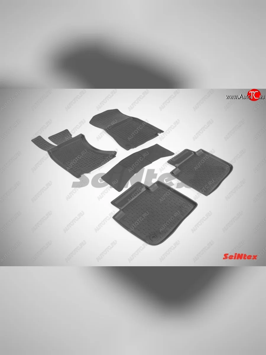 Износостойкие коврики в салон с высоким бортом AWD SeiNtex Premium 4 шт. (резина)  Lexus GS300 (2007-2012) S190  в Самаре Самарской области