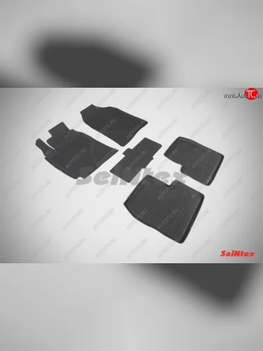 Износостойкие коврики в салон с высоким бортом SeiNtex Premium 4 шт. (резина) Lifan Solano (2010-2016)  дорестайлинг,  рестайлинг