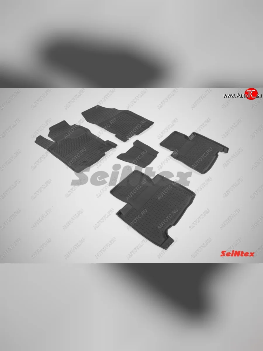 Износостойкие коврики в салон с высоким бортом SeiNtex Premium 4 шт. (резина) Lexus NX300h Z10 дорестайлинг (2014-2017)  в Перми Пермском крае