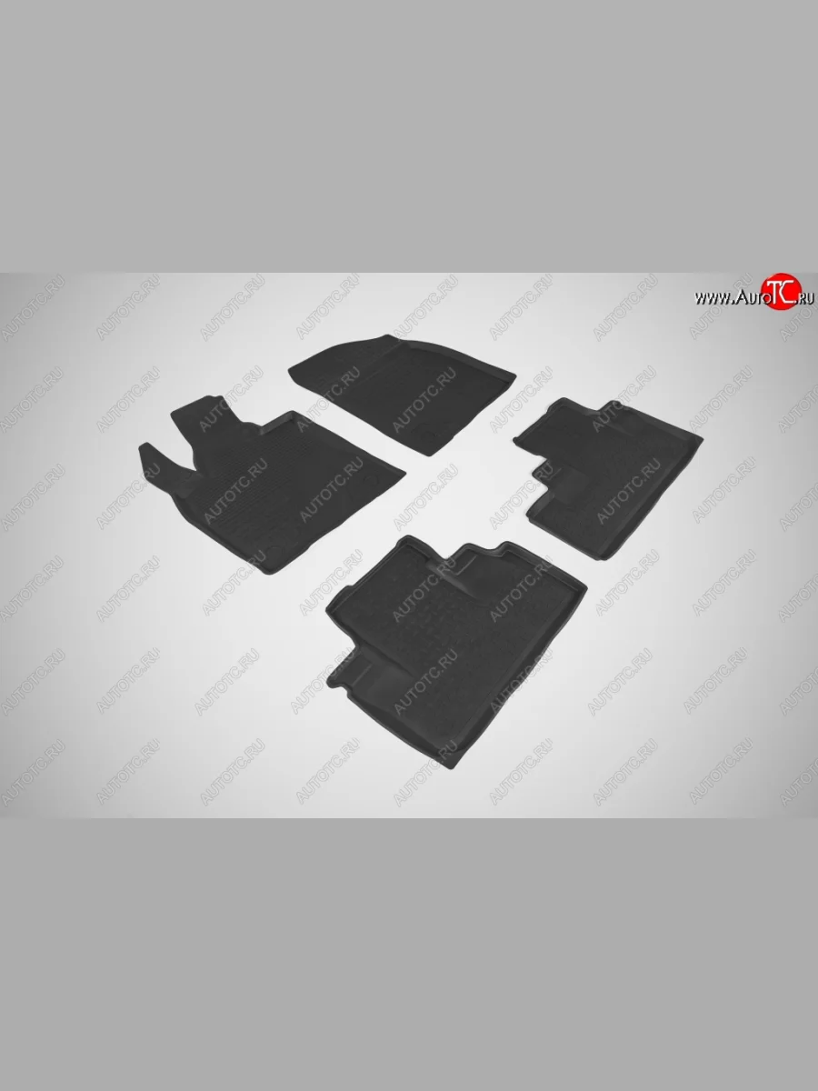 Износостойкие коврики в салон с высоким бортом SeiNtex Premium 4 шт. (резина) Lexus RX350 AL20 дорестайлинг (2015-2019)  в Керчи Республика Крым