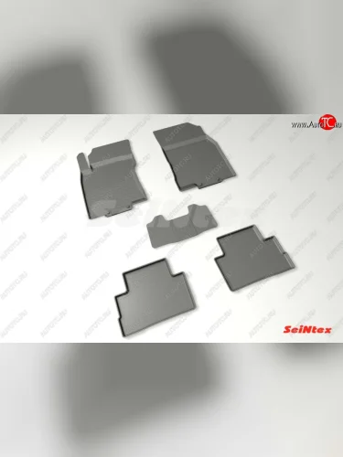 Износостойкие коврики в салон с высоким бортом (рестайлинг) SeiNtex Premium 4 шт. (резина) Nissan Qashqai  2 (2017-2022) J11 рестайлинг