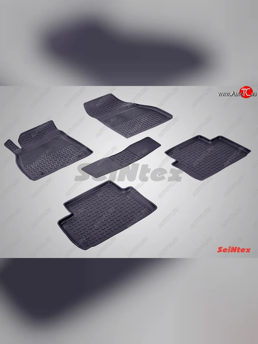 Износостойкие коврики в салон с высоким бортом SeiNtex Premium 4 шт. (резина) Opel Insignia A дорестайлинг седан (2008-2013)  в Керчи Республика Крым