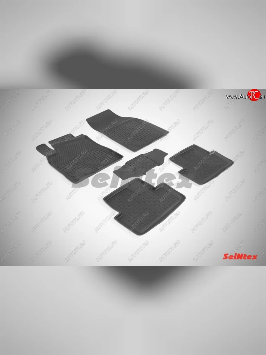 Износостойкие коврики в салон с высоким бортом SeiNtex Premium 4 шт. (резина) Renault Megane универсал  рестайлинг (2013-2016)  в Керчи Республика Крым