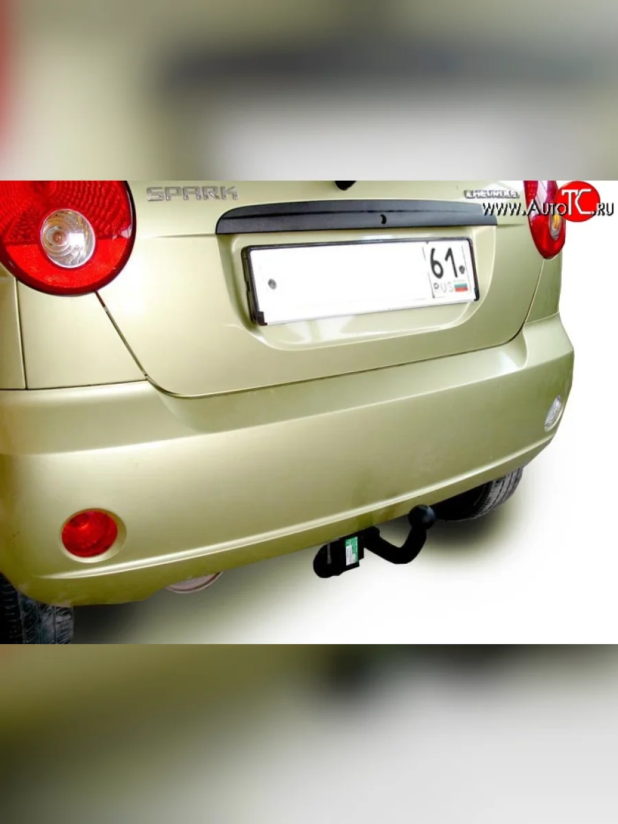 Фаркоп Лидер Плюс Chevrolet Spark M200,250 (2005-2010) (Без электропакета)  в Самаре Самарской области