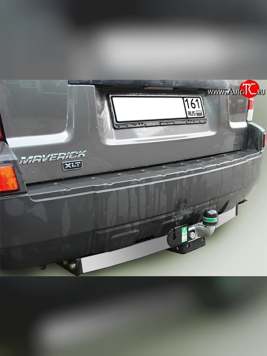 Фаркоп Лидер Плюс (c нерж. пластиной) Ford Maverick TM1 рестайлинг, 5 дв. (2004-2007) (Без электропакета)  в Самаре Самарской области