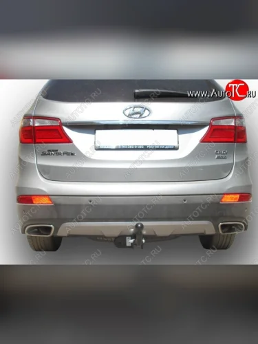 Фаркоп Лидер Плюс (до 1300 кг) Hyundai Santa Fe DM рестайлинг (2015-2019)