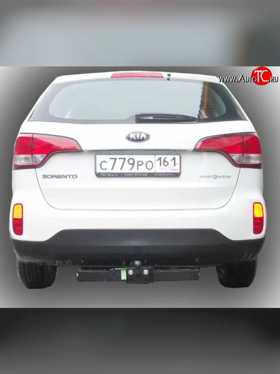 Фаркоп Лидер Плюс Hyundai Santa Fe DM дорестайлинг (2012-2016) (Без электропакета)  в Керчи Республика Крым