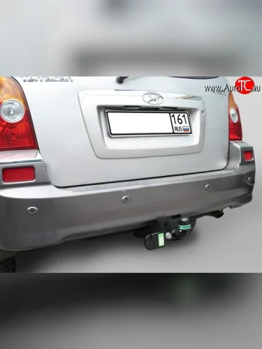 Фаркоп Лидер Плюс (до 1200 кг) Hyundai Terracan HP дорестайлинг (2001-2004)