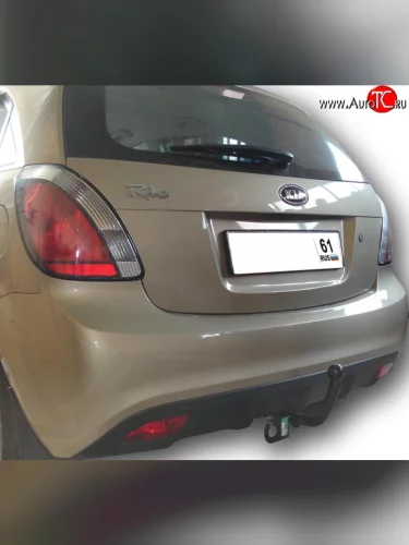 Фаркоп Лидер Плюс KIA Rio 2 JB дорестайлинг, хэтчбэк 5 дв. (2005-2009)