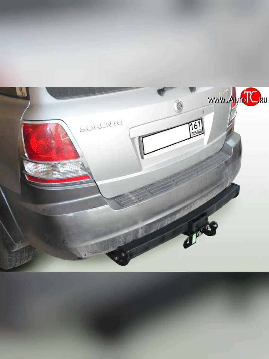 Фаркоп Лидер Плюс (до 1200 кг) KIA Sorento BL рестайлинг (2006-2010) (Без электропакета)  в Перми Пермском крае