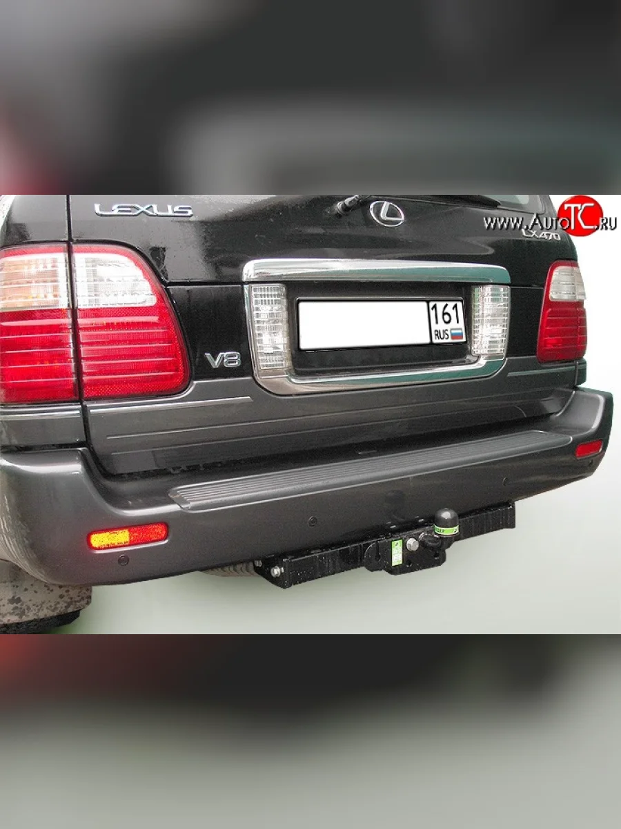 Фаркоп Лидер Плюс (до 2000 кг) Toyota Land Cruiser 10 100 дорестайлинг (1998-2002) (Без электропакета)  в Воронеже Воронежской области