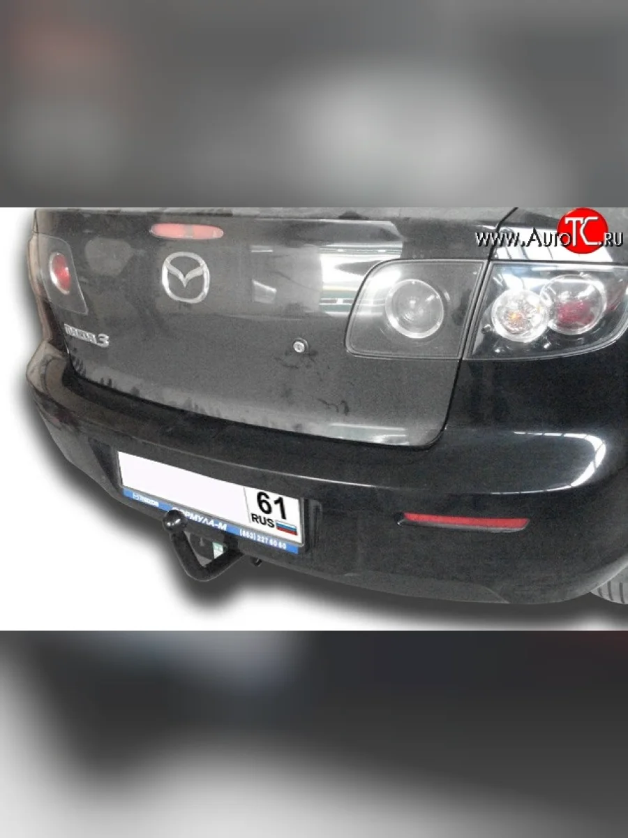 Фаркоп Лидер Плюс Mazda 3/Axela BK дорестайлинг, хэтчбэк (2003-2006) (Без электропакета)  в Перми Пермском крае