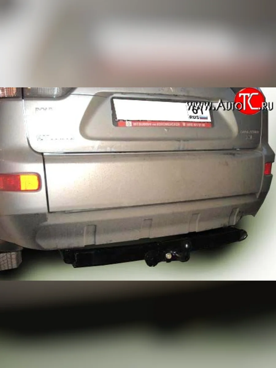 Фаркоп Лидер Плюс (до 2000 кг) Mitsubishi Outlander XL (CW)  дорестайлинг (2005-2009) (Без электропакета)  в Самаре Самарской области