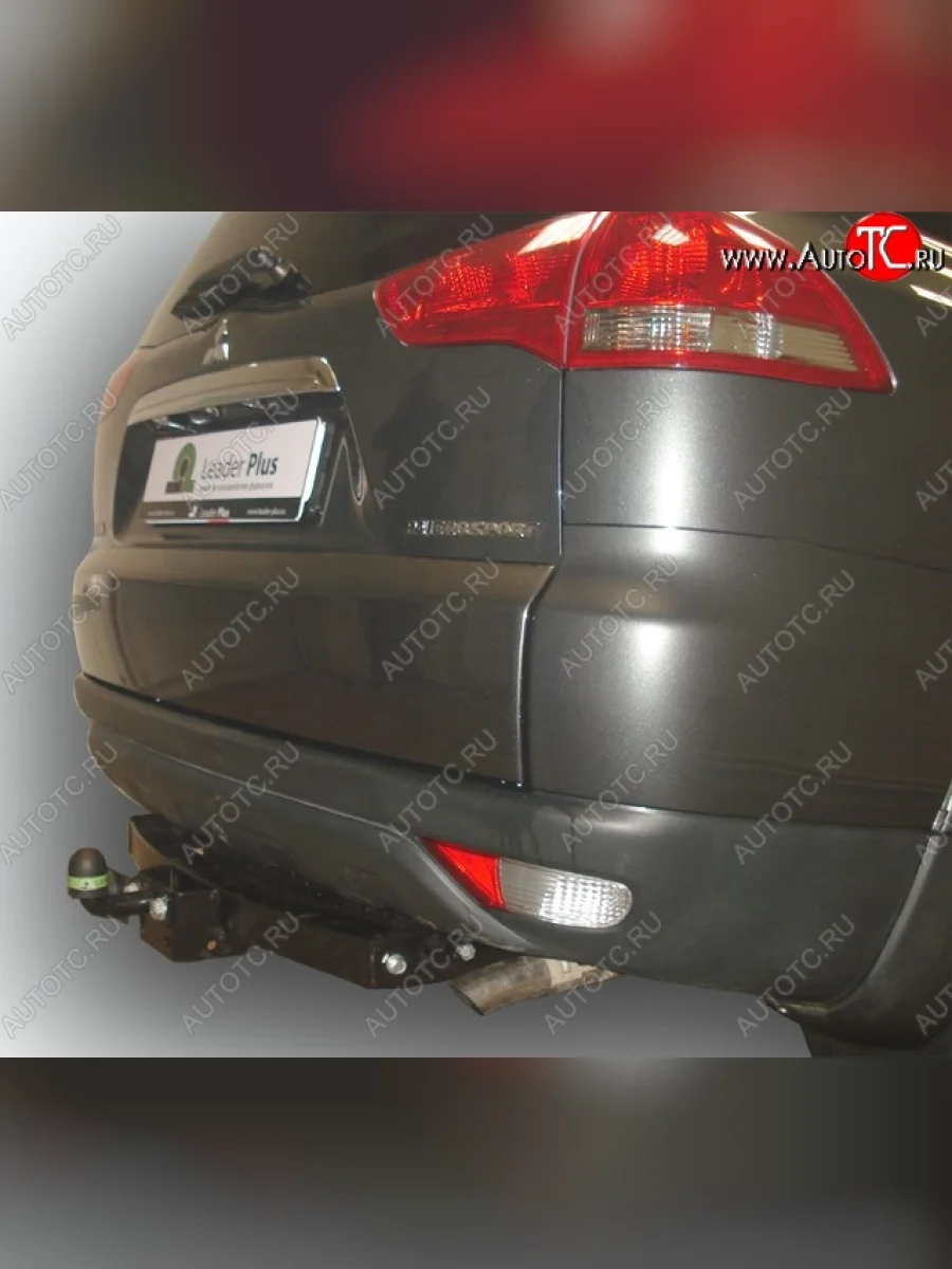 Фаркоп Лидер Плюс. Mitsubishi Pajero Sport PB дорестайлинг (2008-2013) (Без электропакета)  в Воронеже Воронежской области