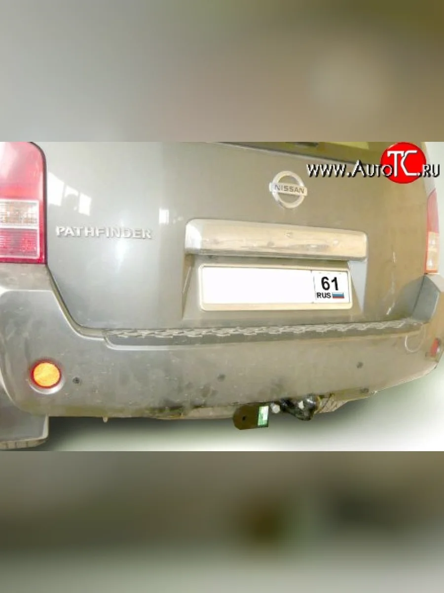 Фаркоп Лидер Плюс (2000 кг) Nissan Pathfinder R51 рестайлинг (2009-2014) (Без электропакета)  в Воронеже Воронежской области