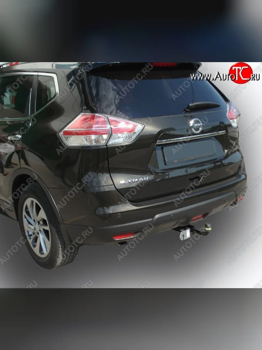 Фаркоп Лидер Плюс. Nissan X-trail 3 T32 рестайлинг (2017-2022) (Без электропакета)  в Перми Пермском крае