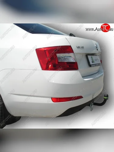 Фаркоп Лидер Плюс. Skoda Octavia A7 дорестайлинг лифтбэк (2012-2017)