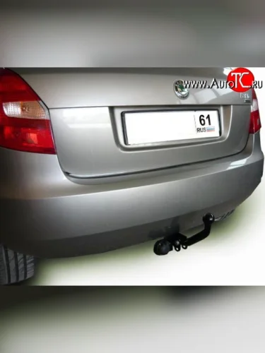 Фаркоп Лидер Плюс Skoda Fabia Mk2 хэтчбэк дорестайлинг (2007-2010)