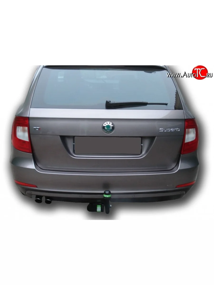 Фаркоп (универсал, хетчбек) Лидер Плюс Skoda Superb B6 (3T5) универсал доресталийнг (2009-2013) (Без электропакета)  в Перми Пермском крае