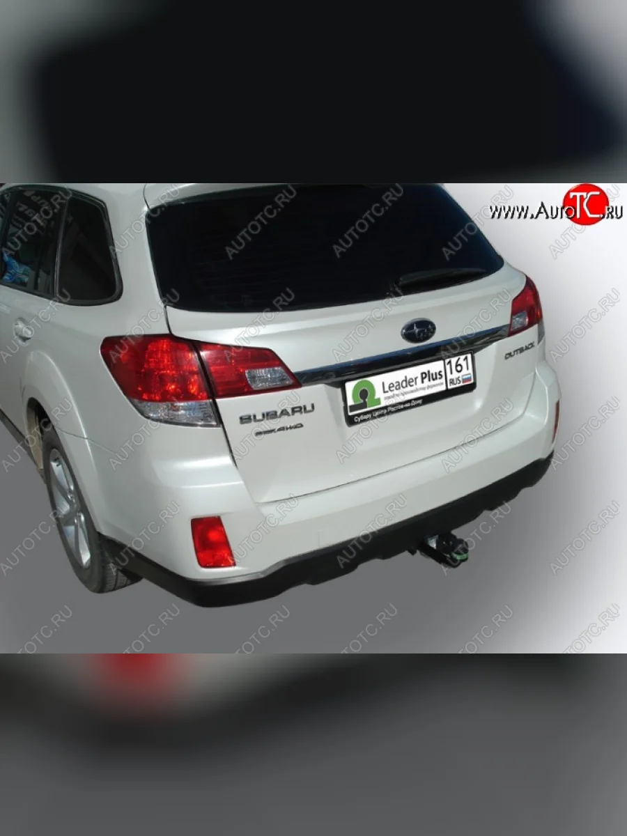 Фаркоп Лидер Плюс. Subaru Outback BR/B14 дорестайлинг универсал (2009-2013) (Без электропакета)  в Перми Пермском крае