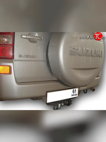 Фаркоп Лидер Плюс (до 1200 кг) Suzuki Grand Vitara JT 5 дверей дорестайлинг (2005-2008)