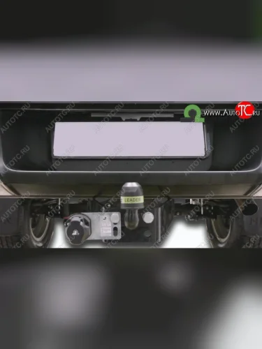 Фаркоп Лидер Плюс (усиленный). Toyota Hilux AN120 дорестайлинг (2016-2020)