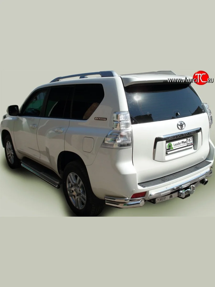 Фаркоп Лидер Плюс (c нерж. пластиной) Lexus GX460 J150 дорестайлинг (2009-2013) (Без электропакета)  в Перми Пермском крае