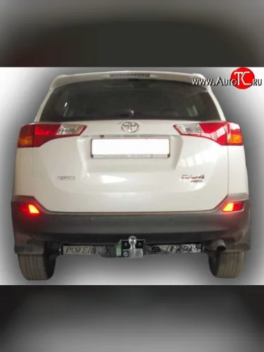 Фаркоп Лидер Плюс (с нерж.пластиной) Toyota RAV4 XA30 5 дв. 2-ой рестайлинг (2010-2013)