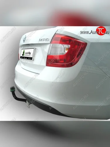 Фаркоп Лидер Плюс. Skoda Rapid NH1 хэтчбэк дорестайлинг (2012-2017)