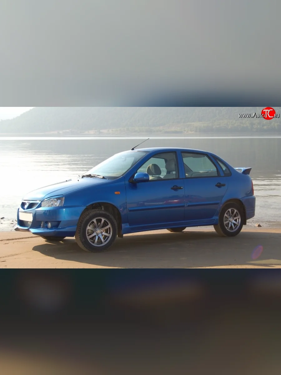 Реснички на фары Олимп Лада ВАЗ Калина 1118 седан (2004-2013) (Неокрашенные)  в Самаре Самарской области