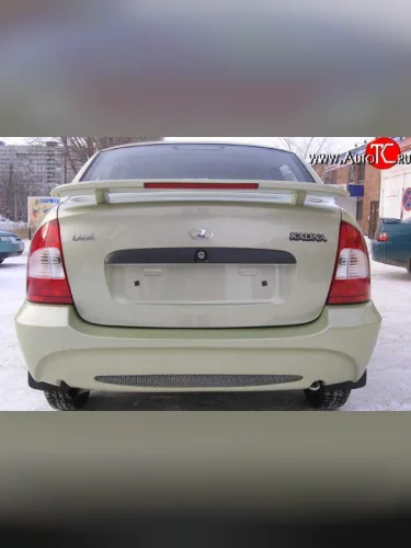 Задний бампер Кураж Лада ВАЗ Калина  1118 (2004-2013) седан