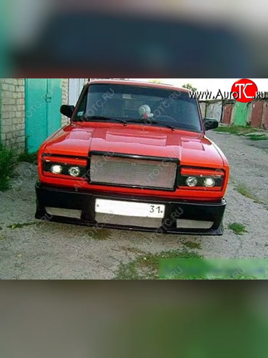 Передний бампер GT  Лада ВАЗ  2101, 2102, 2103, 2104, 2105, 2106, 2107 (Неокрашенный)  с доставкой в г. Керчь