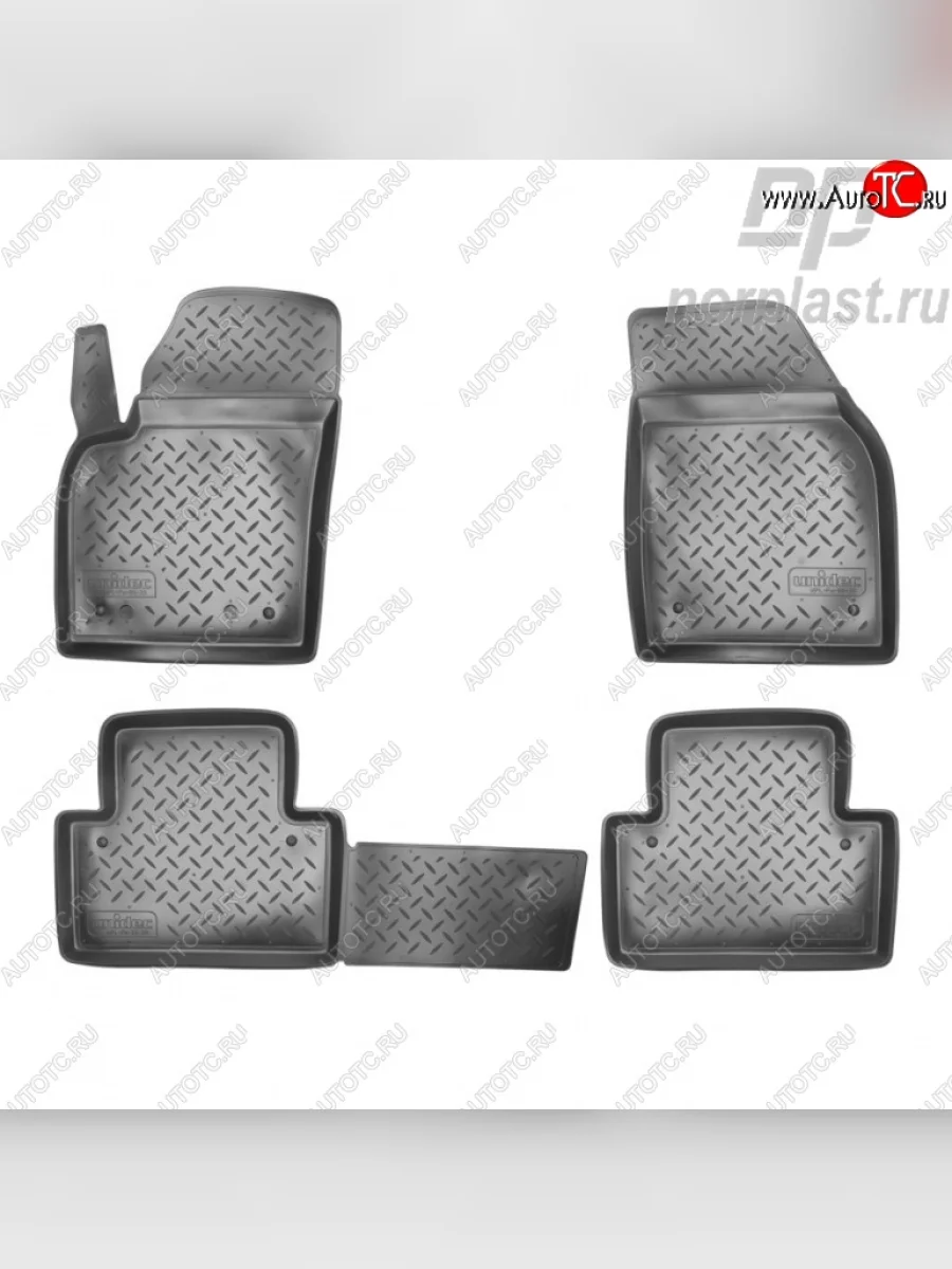 Комплект ковриков в салон Norplast Volvo C30 хэтчбэк 3 дв.  дорестайлинг (2006-2009)  в Керчи Республика Крым