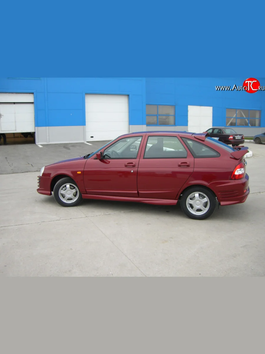 Комплект накладок на двери Матэ Спорт Лада ВАЗ 2110 седан (1995-2007) (Неокрашенные)  в Самаре Самарской области