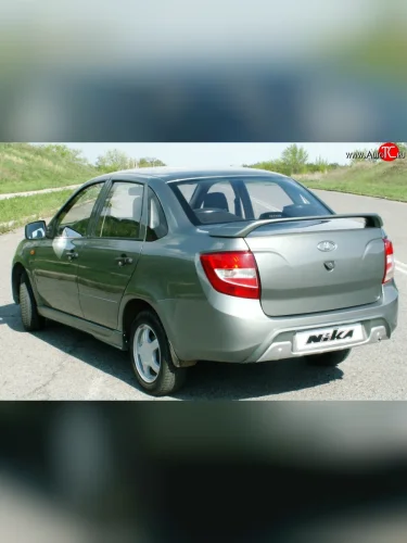 Диффузор заднего бампера Nika-Sport Лада ВАЗ Гранта  2190 (2011-2017) седан  дорестайлинг
