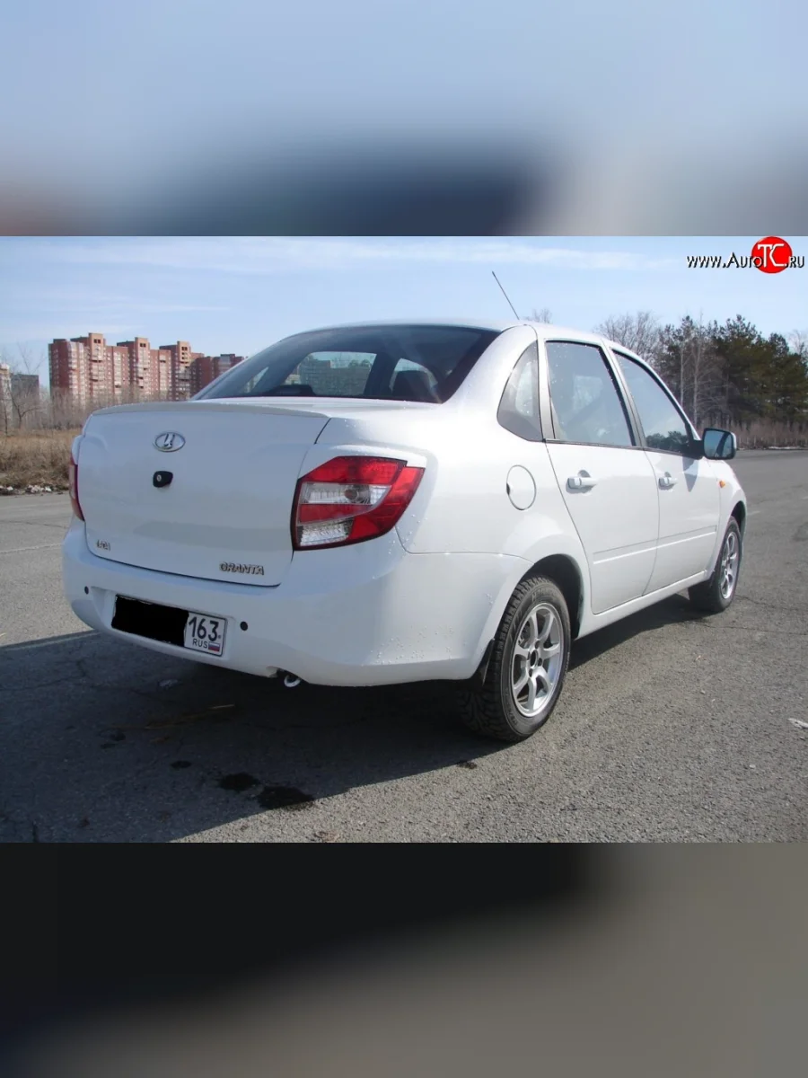 Реснички на фонари K2 Лада ВАЗ Гранта 2190 седан  дорестайлинг (2011-2017) (Неокрашенные)  в Самаре Самарской области