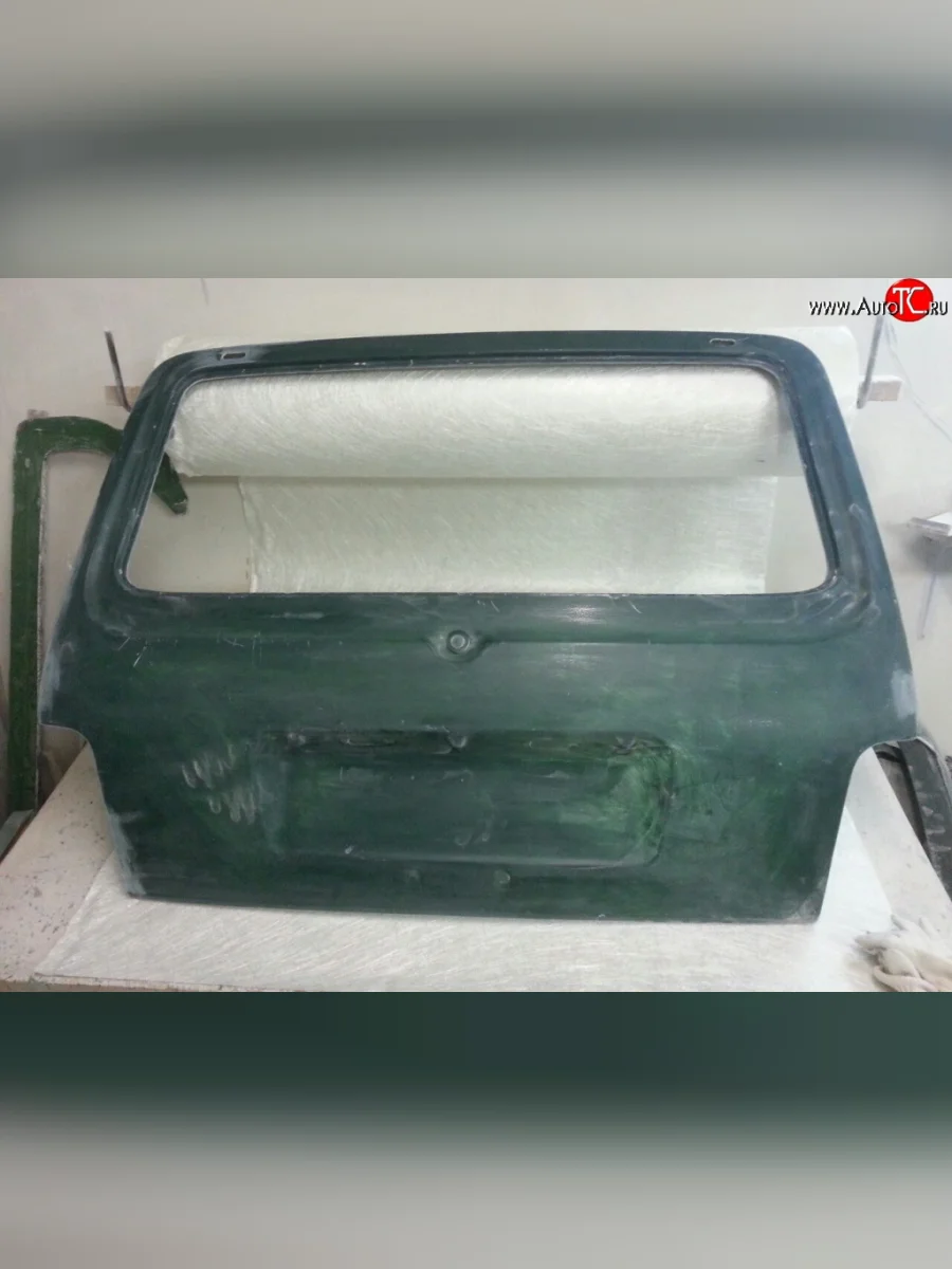 Крышка багажника DK (стеклопластик) Лада ВАЗ нива 4х4 2131 (Legend) 5 дв. 2-ой рестайлинг (2021-2025) (Неокрашенная)  в Перми Пермском крае