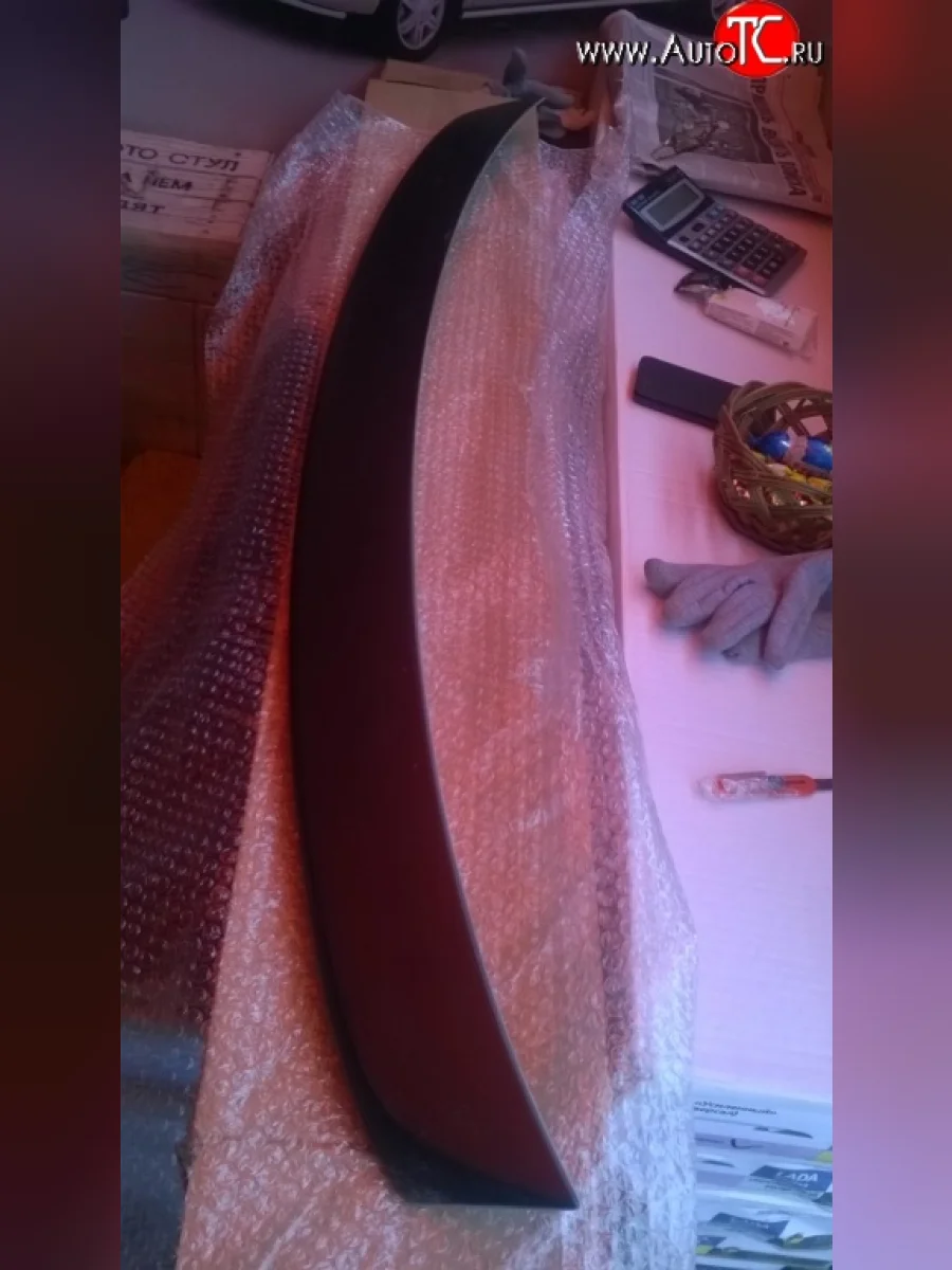 Лип спойлер Drive Лада ВАЗ Веста 2180 седан дорестайлинг (2015-2023) (Неокрашенный)  в Самаре Самарской области