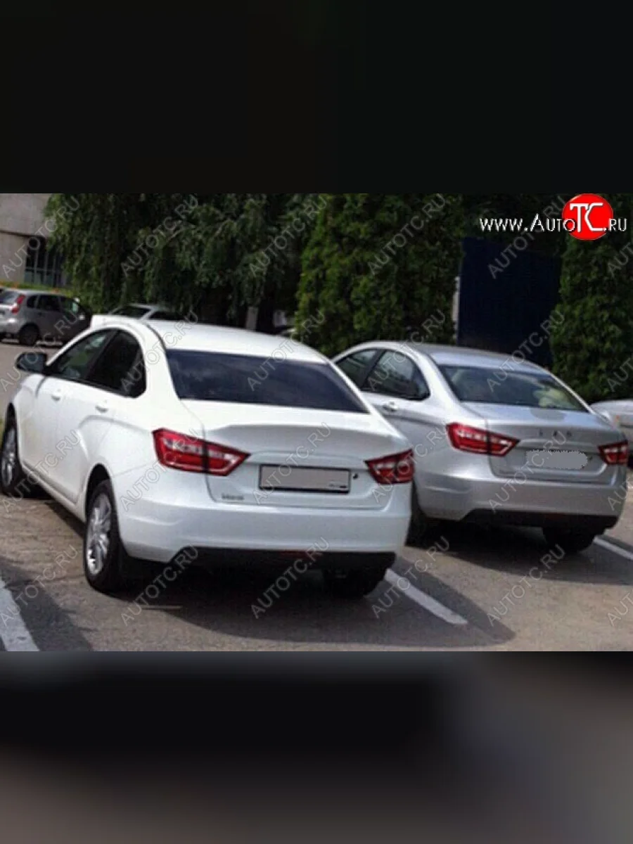 Спойлер Eleron  Лада ВАЗ Веста (2015-2023) 2180 (Неокрашенный)  в Воронеже Воронежской области