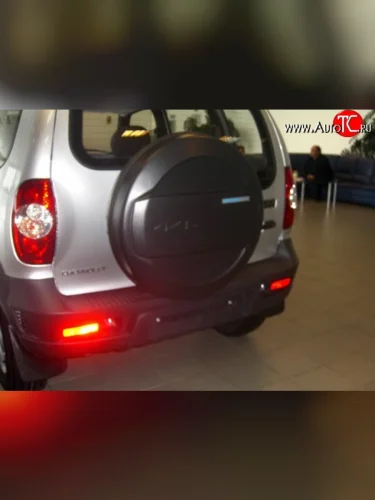 Бокс запасного колеса Bertoni Chevrolet Niva  2123 (2009-2020), Лада ВАЗ 2123 (Нива Шевроле) (2002-2021), Лада ВАЗ Нива Трэвел (2021-2025)