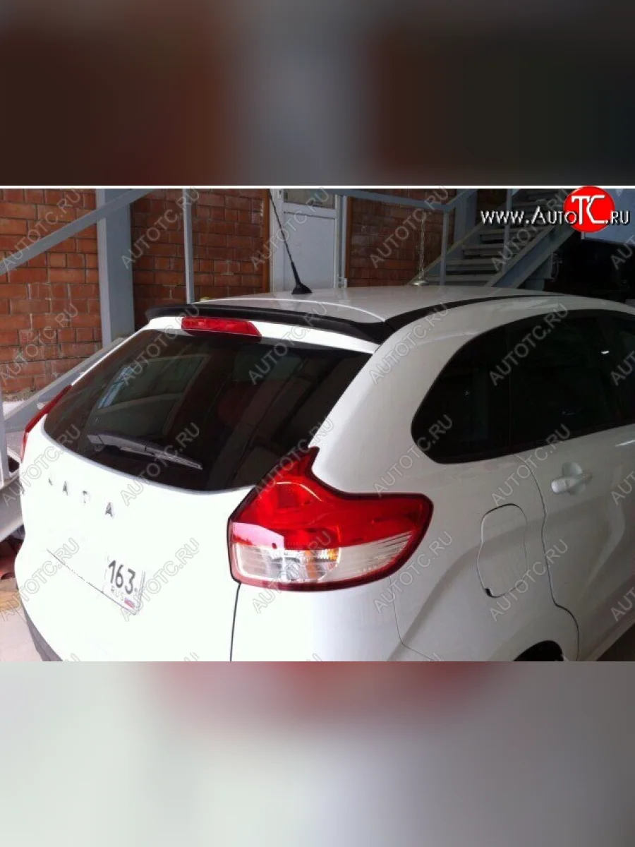 Спойлер Eleron  Лада ВАЗ  XRAY, XRAY Cross (Неокрашенный)  в Воронеже Воронежской области